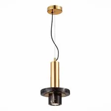 ST LUCE SL1210.403.01 Светильник подвесной Золотистый/Черный GU10 1*5W