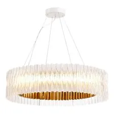 ST LUCE SL6012.213.01 Светильник подвесной Золотистый/Прозрачный LED 1*87W 3000K