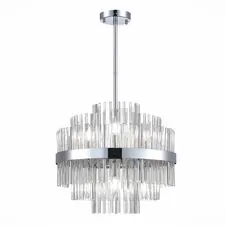 ST LUCE SL1634.103.06 Люстра подвесная Хром/Прозрачный E14 6*60W