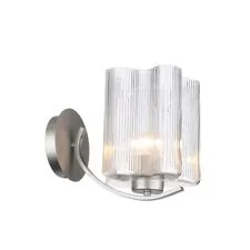 ST LUCE SL117.101.01 Бра Серебристый/Прозрачный E27 1*60W