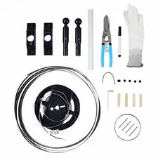 ST LUCE ST960.447.10 Тросовая световая система Черный LED 1*10W 4000K