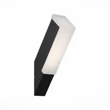 ST LUCE SL096.411.02 Светильник уличный настенный Черный/Белый LED 1*6W 4000K