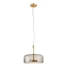 ST LUCE SL1053.243.01 Светильник подвесной Золотистый/Дымчатый LED 1*9W 3000K