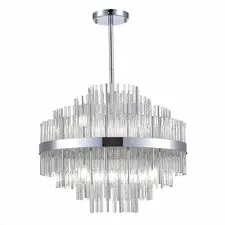 ST LUCE SL1634.103.09 Люстра подвесная Хром/Прозрачный E14 9*60W