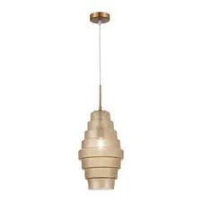 ST LUCE SL1001.203.01 Подвес Латунь/Коньячный E27 1*40W
