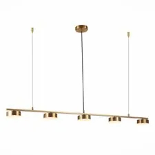 ST LUCE SL6000.303.05 Светильник подвесной Латунь/Латунь LED 5*7W 3000K