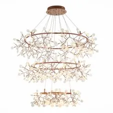 ST LUCE SL379.203.486 Люстра подвесная Медный/Белый LED 486*0,5W 3500K  (из 3-х коробок)