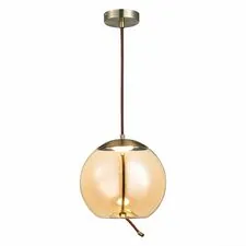 ST LUCE SL6108.313.01 Люстра подвесная Бронза/Янтарный LED 1*10W 3000K