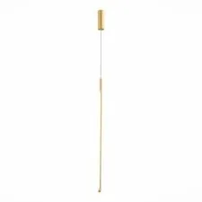 ST LUCE SL1580.223.01 Светильник подвесной Матовое золото/Белый LED 1*18W 3200K
