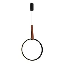 ST LUCE SL6131.403.20 Светильник подвесной Черный/Черный, Терракотовый LED 1*20W 4000K