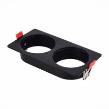 ST LUCE ST052.408.02 Встраиваемый корпус для светодиодного модуля серии ST850, ST851 Черный