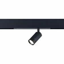 ST LUCE ST658.496.10 Светильник трековый SMART Zoom Черный LED 1*10W 2700K-6000K 900Lm Ra>90 10-55°  IP20 D40xH90 220