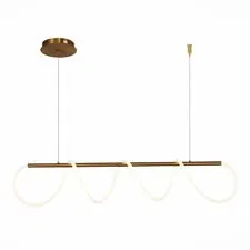 ST LUCE SL6102.303.45 Светильник подвесной Латунь/Белый LED 1*45W 4000K