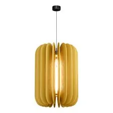 ST LUCE SL3004.443.01 Светильник подвесной Черный/Желтый E27 1*60W