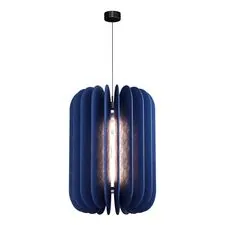 ST LUCE SL3004.433.01 Светильник подвесной Черный/Синий E27 1*60W