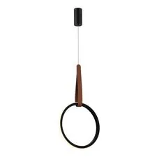 ST LUCE SL6131.403.12 Светильник подвесной Черный/Черный, Терракотовый LED 1*12W 4000K