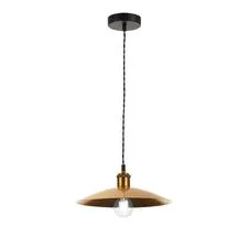ST LUCE SL1017.203.01 Светильник подвесной Черный/Золотистый E27 1*60W