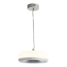 ST LUCE SL6014.503.01 Светильник подвесной Серый/Молочный LED 1*42W 3000K