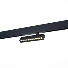 ST LUCE ST656.496.09 Светильник трековый SMART Черный LED 1*9W 2700K-6000K 700Lm Ra>90 24 IP20 L220xW25xH105 220V