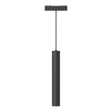 ST LUCE ST680.433.07 Магнитный трековый светильник Черный LED 1*7W 3000K 430Lm Ra>90 36° IP20 D30xH300 48V