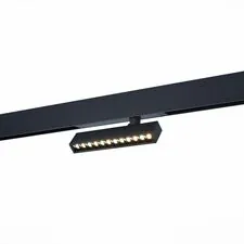 ST LUCE ST656.436.09 Светильник трековый Черный LED 1*9W 3000K 700Lm Ra>90 24 IP20 L220xW25xH105 220V