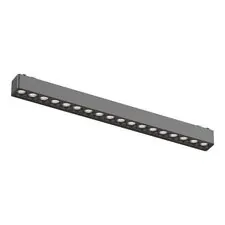 ST LUCE ST673.436.18 Магнитный трековый светильник Черный LED 1*18W 3000K 1 560Lm Ra>90 36° IP20 L338xW26xH2
