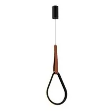 ST LUCE SL6131.413.12 Светильник подвесной Черный/Черный, Терракотовый LED 1*12W 4000K