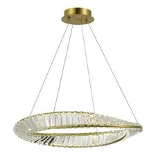 ST LUCE SL6204.301.01 Светильник подвесной Латунь/Прозрачный LED 1*32W 4000K