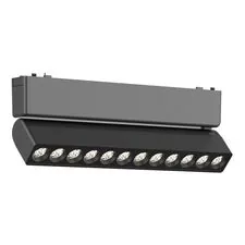 ST LUCE ST675.446.12 Магнитный трековый светильник Черный LED 1*12W 4000K 710Lm Ra>90 >90 IP20 L230xW26xH81