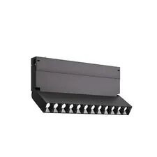 ST LUCE ST686.496.09 Светильник трековый SMART Черный LED 1*9W 3000K/4000K/5000K 700Lm Ra>90 34° IP20 L258xW26xH137 2