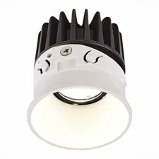 ST LUCE ST851.538.07 Светодиодный модуль Белый LED 1*7W 3000K 560Lm Ra90 36° IP20 D69xH75 220-240V