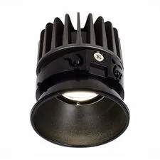 ST LUCE ST850.408.07 Светодиодный модуль SMART Черный LED 1*7W 2700K-6500K 560Lm Ra90 36° IP20 D69xH75 220-2