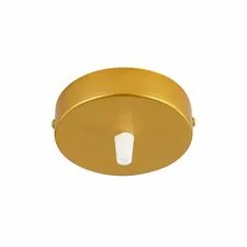 ST LUCE SL001.203.01 Потолочное крепление на одну лампу (круглое) Золотистый