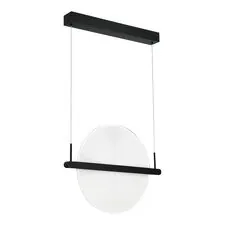 ST LUCE SL6233.403.15 Светильник подвесной Черный/Прозрачный LED 1*15W 4000K