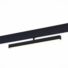 ST LUCE ST802.436.12 Магнитный трековый светильник Черный LED 1*12W 3000K 700Lm Ra>90 120° IP20 L405xW22,5xH