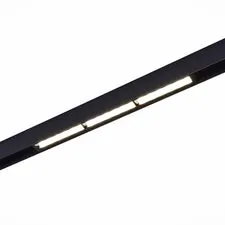 ST LUCE ST804.446.18 Магнитный трековый светильник Черный LED 1*18W 4000K 1 100Lm Ra>90 120° IP20 L330xW22xH