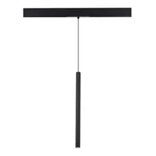 ST LUCE ST683.446.08 Магнитный трековый светильник Черный LED 1*8W 4000K 450Lm Ra90 24° IP20 D30xH500 48V