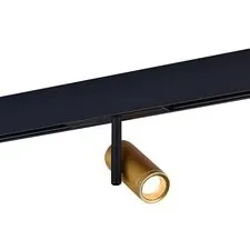 ST LUCE ST808.236.08 Магнитный трековый светильник Золотистый LED 1*8W 3000K 550Lm Ra>90 36° IP20 D42xH135 4