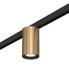 ST LUCE ST671.346.05 Магнитный трековый светильник Латунь LED 1*5W 4000K 340Lm Ra>90 36° IP20 D35xH58 24V