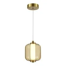 ST LUCE SL1193.303.01 Подвес Латунь/Янтарный LED 1*10,8W 3000K