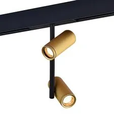 ST LUCE ST808.236.16 Магнитный трековый светильник Золотистый LED 1*16W 3000K 1 100Lm Ra>90 36° IP20 D45xH24