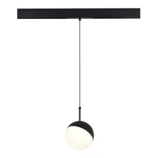 ST LUCE ST681.446.07 Магнитный трековый светильник Черный LED 1*7W 4000K Lm Ra90 120° IP20 D100xH- 48V