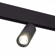 ST LUCE ST365.446.12 Магнитный трековый светильник Черный LED 1*12W 4000K 1 020Lm Ra>90 36° IP20 D44xH130 48