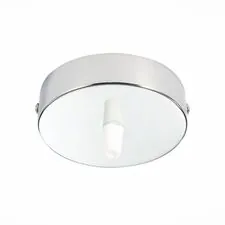 ST LUCE SL001.103.01 Потолочное крепление на одну лампу (круглое) Хром