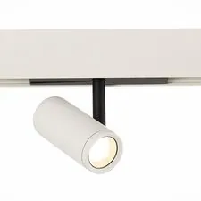 ST LUCE ST808.546.08 Магнитный трековый светильник Белый, Черный LED 1*8W 4000K 650Lm Ra>90 36° IP20 D42xH13