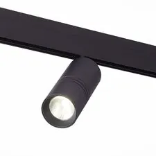 ST LUCE ST365.436.18 Магнитный трековый светильник Черный LED 1*18W 3000K 1 530Lm Ra>90 36° IP20 L-xW60xH148