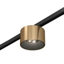 ST LUCE ST669.346.05 Магнитный трековый светильник Латунь LED 1*5W 4000K 350Lm Ra>90 36° IP20 D60xH38 24V