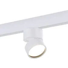 ST LUCE ST809.546.09 Магнитный трековый светильник Белый LED 1*9W 4000K 700Lm Ra>90 120° IP20 D85xH126 48V