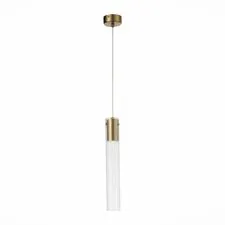 ST LUCE SL1229.303.01 Подвес Латунь/Прозрачный GU10 1*5W
