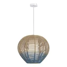 ST LUCE SL1514.513.01 Светильник подвесной Белый/Бежевый,Синий E27 1*40W